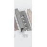 LISTELO ALUMINIO 10X12 TEXTURIZADO GRIS CLARO 2,5M 02653 VALEN 