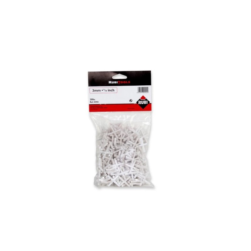 CRUCETAS 3mm 02902 200ud RUBI 