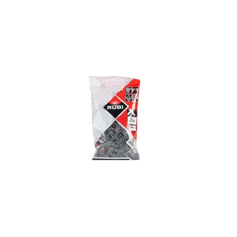CRUCETAS 5mm 02903 100ud RUBI 