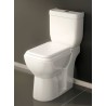 INODORO OSLO BLANCO BRILLO CON CISTERNA BAJA VERTICAL PACK 00154 FOSSIL 