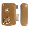 CERRADURA SOBREPONER MOD. 75UN ESMALTADO ORO DERECHA 23548 