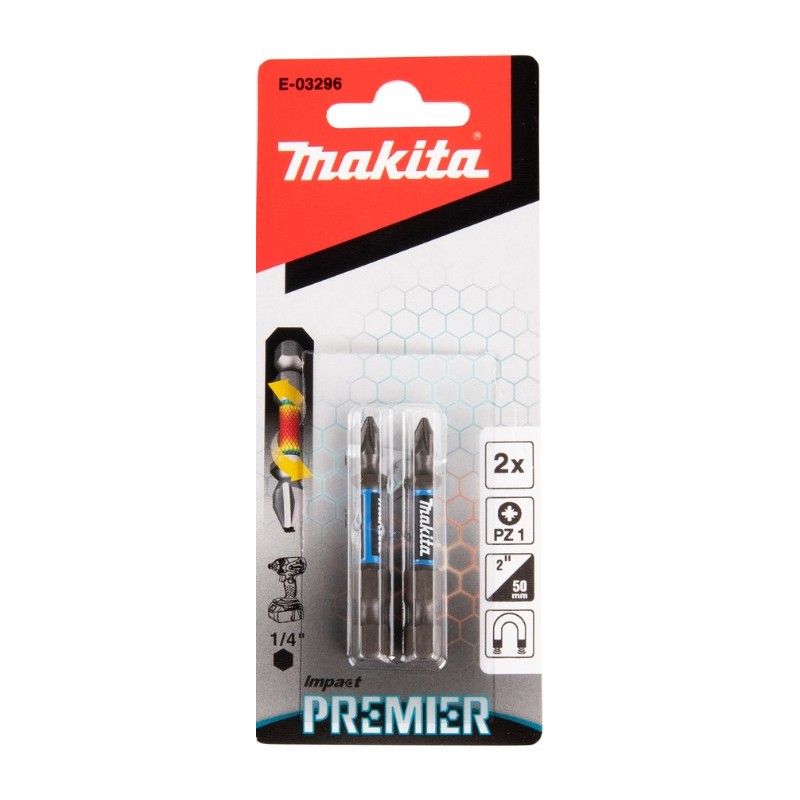 PUNTA TORSION PREMIER PZ1-50mm (2pc) E03296 MAKI 