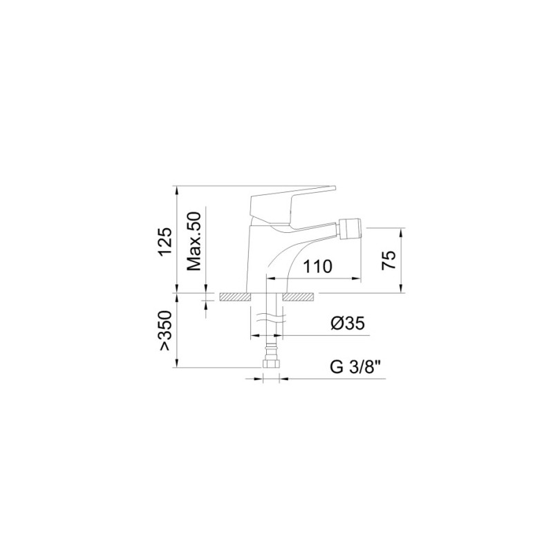 GRIFO BIDE GO 98621 STAND 