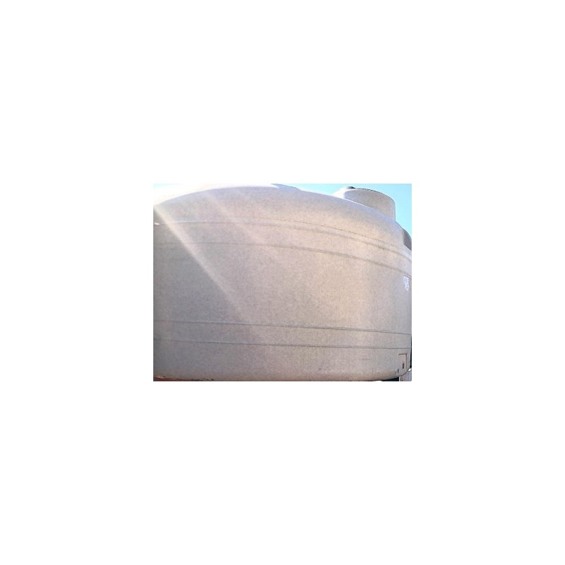 DEPOSITO 3000L PANETTONE DA  PS3000G VERTICAL GRIS POLIETILENO ROTOTEC 