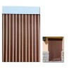 CORTINA DE PUERTA CINTA EBRO 90x210 MARRON/BEIGE 22667 