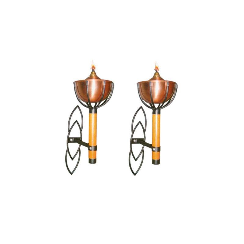 ANTORCHA ELEGANCE MURAL JUEGO 2UD GARDEN LUXE 