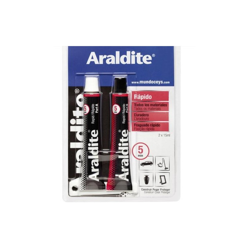 ARALDITE RAPIDO GRANDE BLISTER 15+15ml 510207 CEYS 