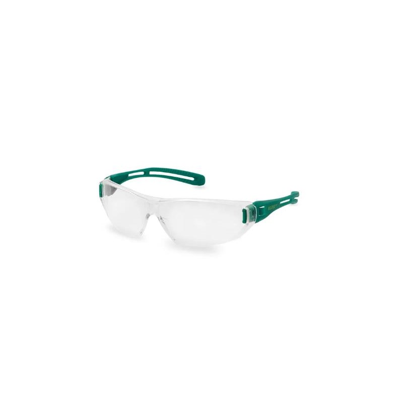 GAFAS PROTECCION SICURIS GREEN BIO LENTE INCOLORA ANTIVAHO 212.01 PEGA 