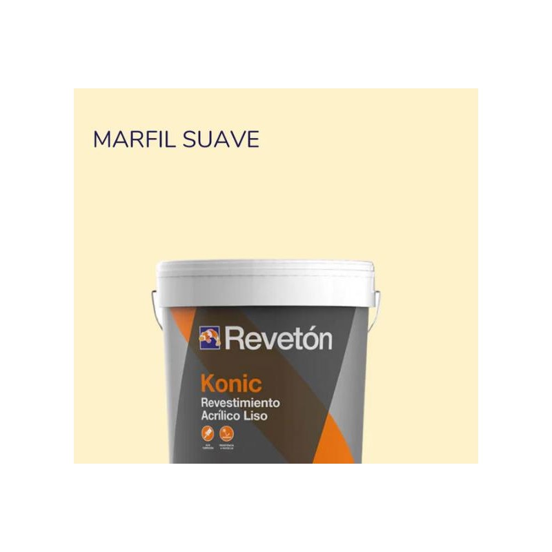 REVETON KONIC MARFIL SUAVE 4L 
