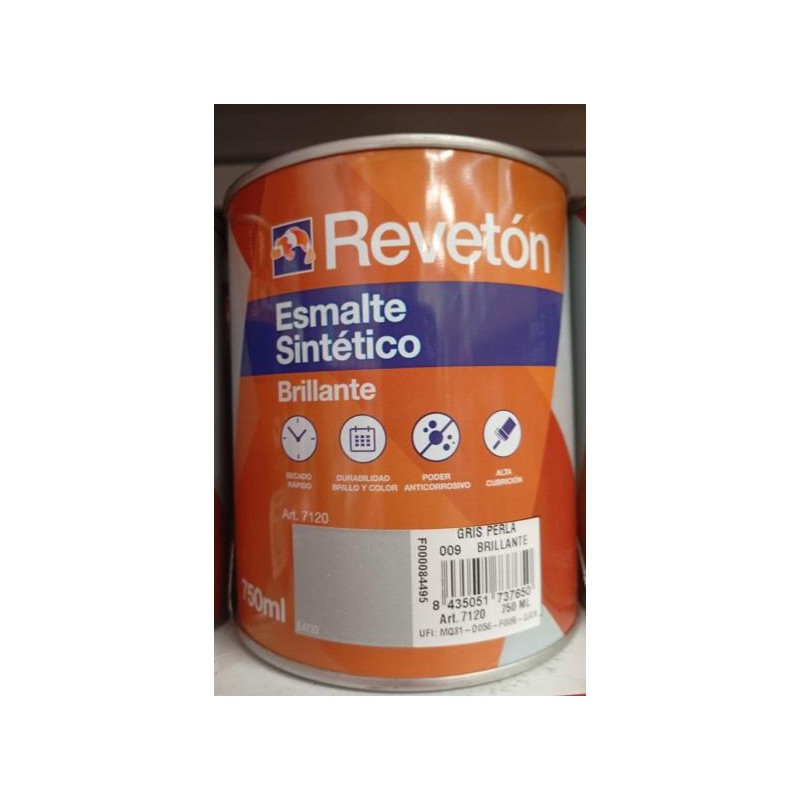 ESMALTE SINTETICO GRIS PERLA 750ml LCP 