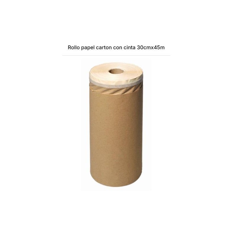 PAPEL PINTOR CON CINTA CARROCERO 30cm x 45m 08127 PENTRI 