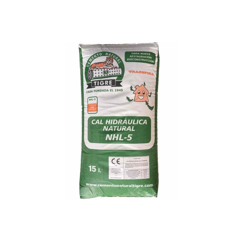CAL HIDRAULICA NATURAL NHL-5 TIGRE 18,5Kg (20L) SACAL002