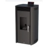 ESTUFA PELLET NOA NEGRA 12kw BRONPI 