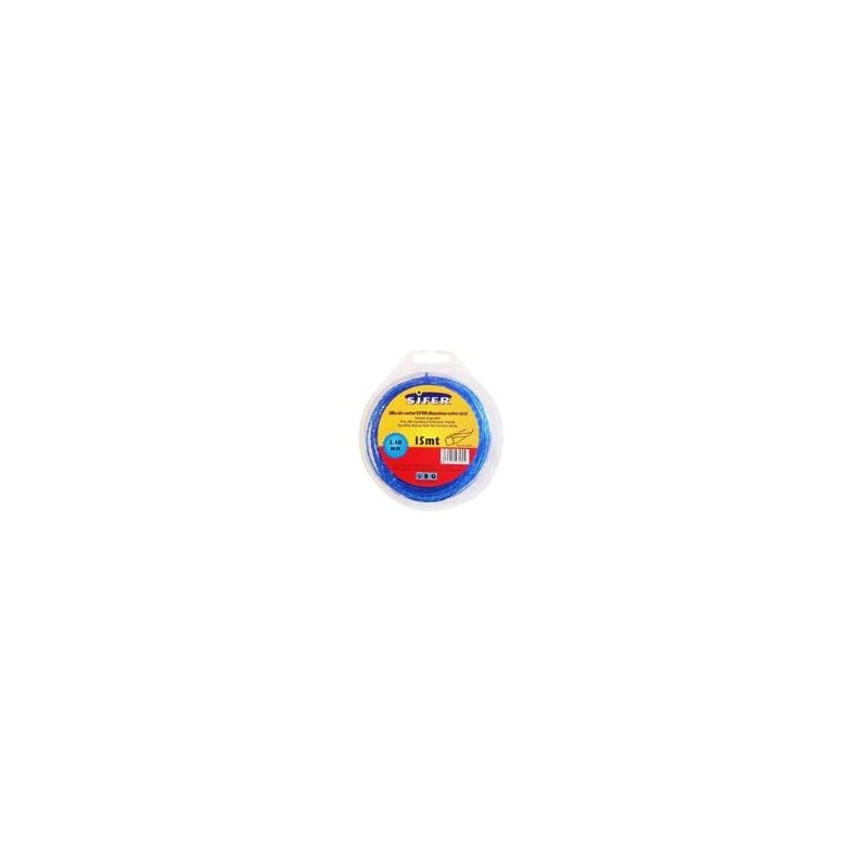 HILO DESBROZADORA 2,4mm REDONDO 15m ROLLO SIFER 