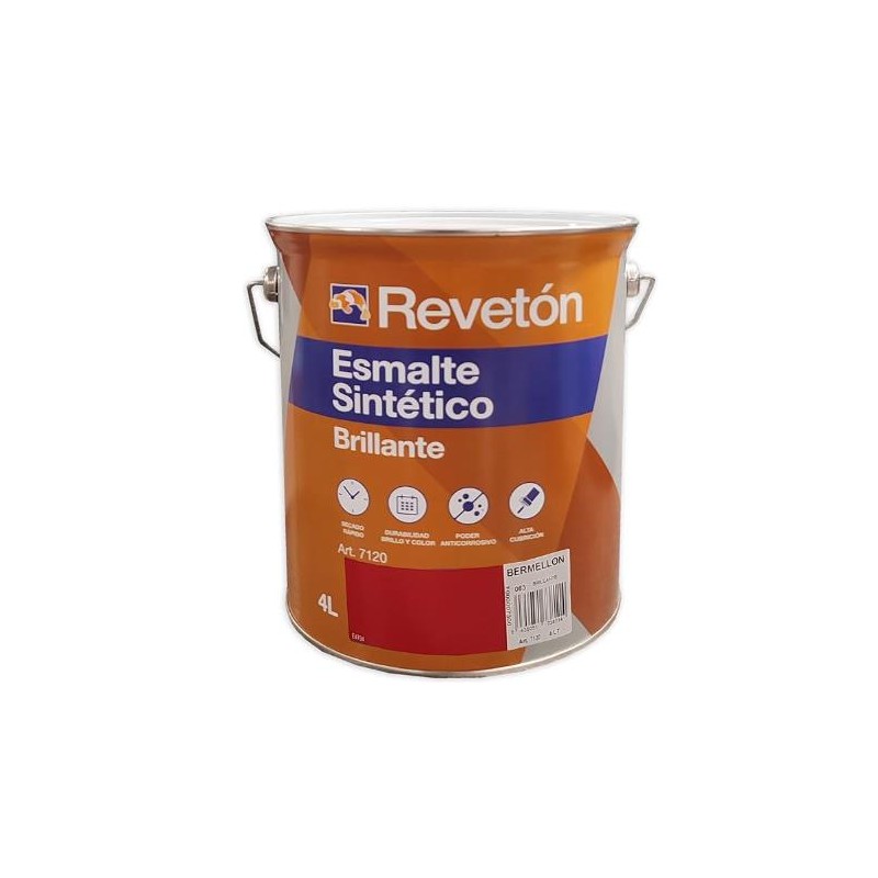 ESMALTE SINTETICO BERMELLON  063 BOTE 4L LCP 