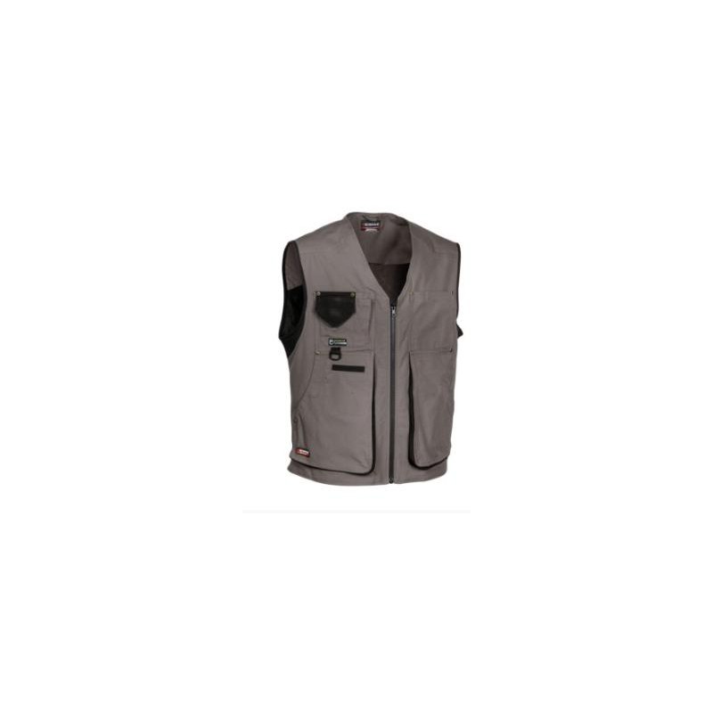 CHALECO ZURICH TALLA L 56 ANTRACITA/NEGRO V055-0-24 COFRA 