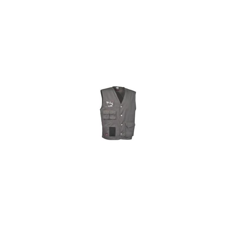 CHALECO MONASTIR TALLA L GRIS OSCURO V285-0-04 COFRA 