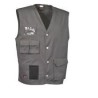 CHALECO NAIROBI TALLA M GRIS OSCURO/NEGRO V185-0-04 COFRA 