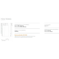TEJA MIXTA F3+ ROJA (256ud) 31104000 COELHO DA SILVA 