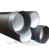 TUBO CORRUGADO SN8 250Ø Ext. (209mm Int. POLI PE ML (6,20ml tubo) CON JUNTA 