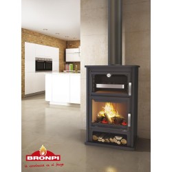 ESTUFA SUIZA 10kw CON HORNO...