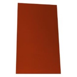 CHAPA LISA ROJO TEJA...