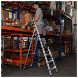 ESCALERA 4 PASOS TIJERA PROFESIONAL 3004 ALTI 