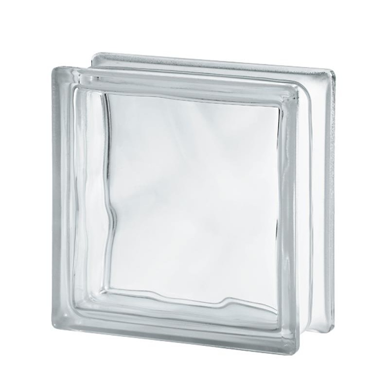 BLOQUE CRISTAL 19x19x8cm WAVE SEVES 